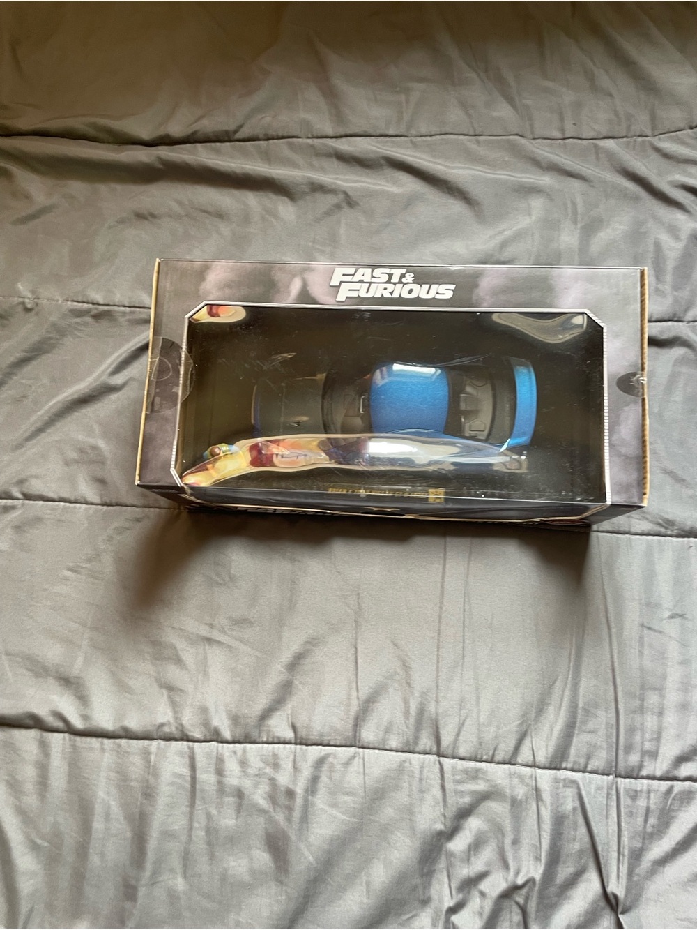 Fast & Furious Blue Die-Cast Car - Official Branded Collectible
